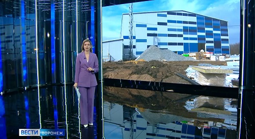 Футбольный манеж в Шилово готов на 67%