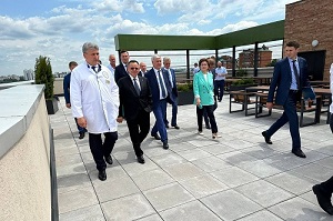 Министр строительства и ЖКХ России посетил Воронежскую область